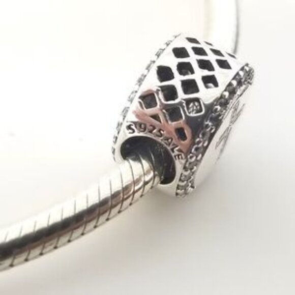 Pandora Silver Cross Charm - Picture 5 of 5